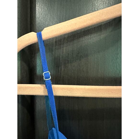 Dynamite Dani Cowl Neck Chiffon Slip Dress Y2K Fairy Grunge Goth Large - Picture 7 of 15